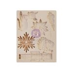 Prima Decor Moulds 3.5"X4.5" - Christmas Sparkle