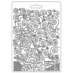 Stamperia Soft Maxi Mould A5 - The Waiting, Klimt