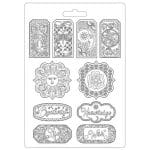 Stamperia Soft Maxi Mould A5 - Tags, Alchemy