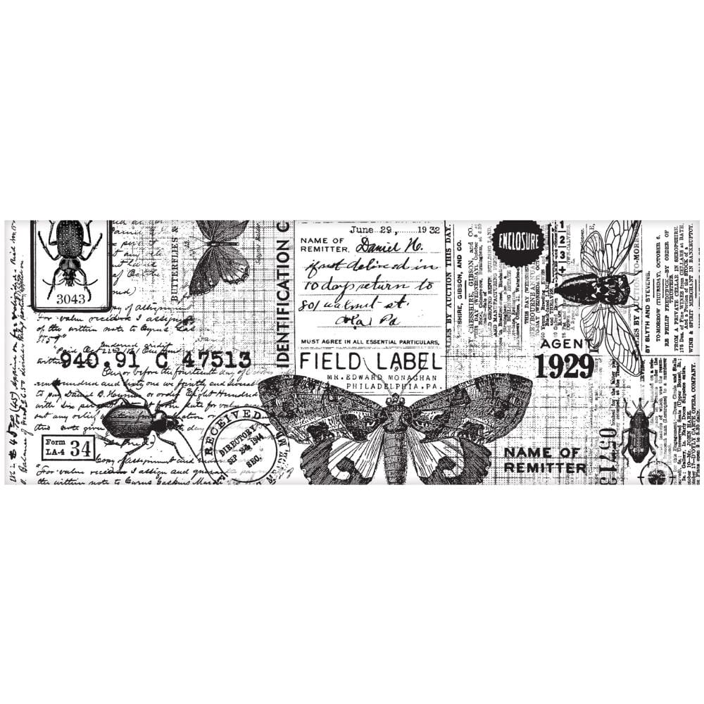 TimHoltz IdeaOlogy Collage Paper 6yds - Entomology tim holtz collage paper TH94120 TimHoltz IdeaOlogy Collage Paper 6yds - Entomology
