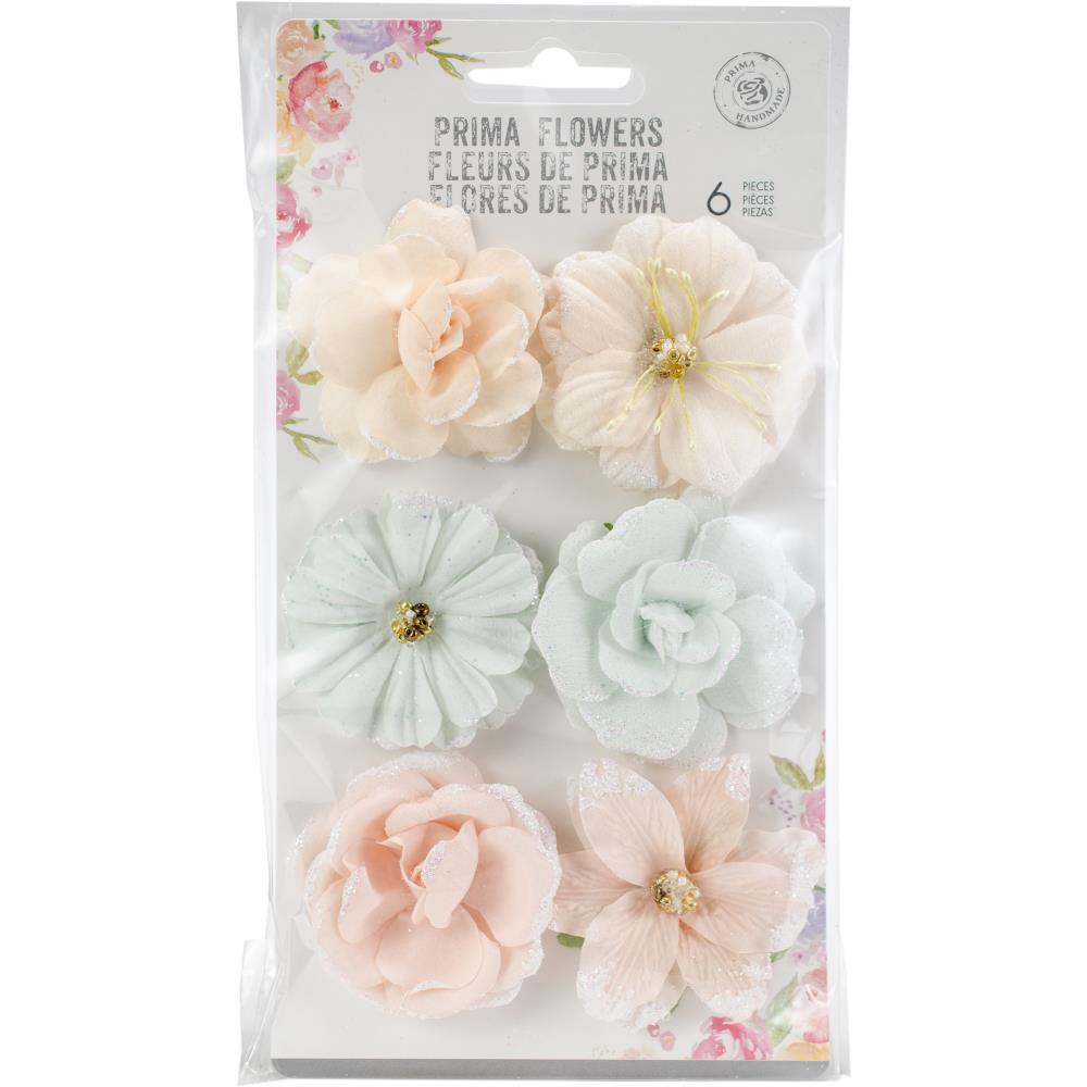 Prima Marketing Mulberry Paper Flowers - Princess/Love Story, 6/Pkg 631345 Prima Marketing Princess love story Prima Marketing Mulberry Paper Flowers - Princess/Love Story, 6/Pkg