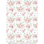 CrafTangles A4 Transfer It Sheets - Lily Flower Pattern