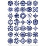 CrafTangles A4 Transfer It Sheets - Small Mandalas 1