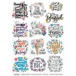 CrafTangles A4 Transfer It Sheets - Quotes - Everyday Quotes 4