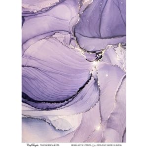 CrafTangles A4 Transfer It Sheets - Resin Art 8