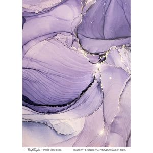 CrafTangles A4 Transfer It Sheets - Resin Art 8