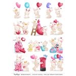 CrafTangles A4 Transfer It Sheets - Love is in the Air 4