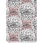 CrafTangles A4 Transfer It Sheets - Dahila Flower Pattern
