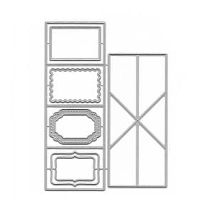 Steel Dies - Pivot Cardmaking Die (Set of 7 dies)