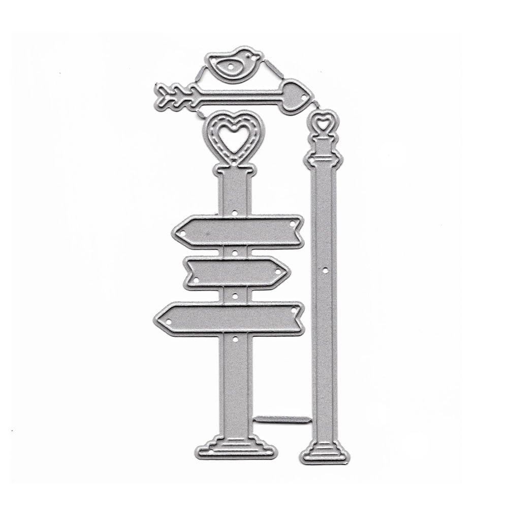 Steel Cutting Dies - Travel Sign Post(Set of 4 dies)