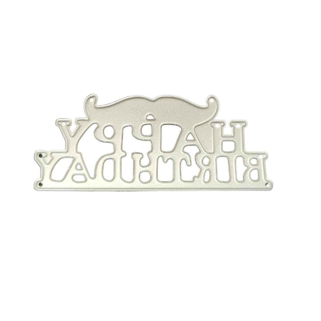 Steel Dies - Happy Birthday (XY1176) CrafTAdda Steel Dies XY1176 Steel Dies - Happy Birthday (XY1176)