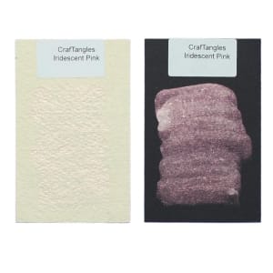 CrafTangles_Watercolor_Pans_Swatch_Iridescent_Pink