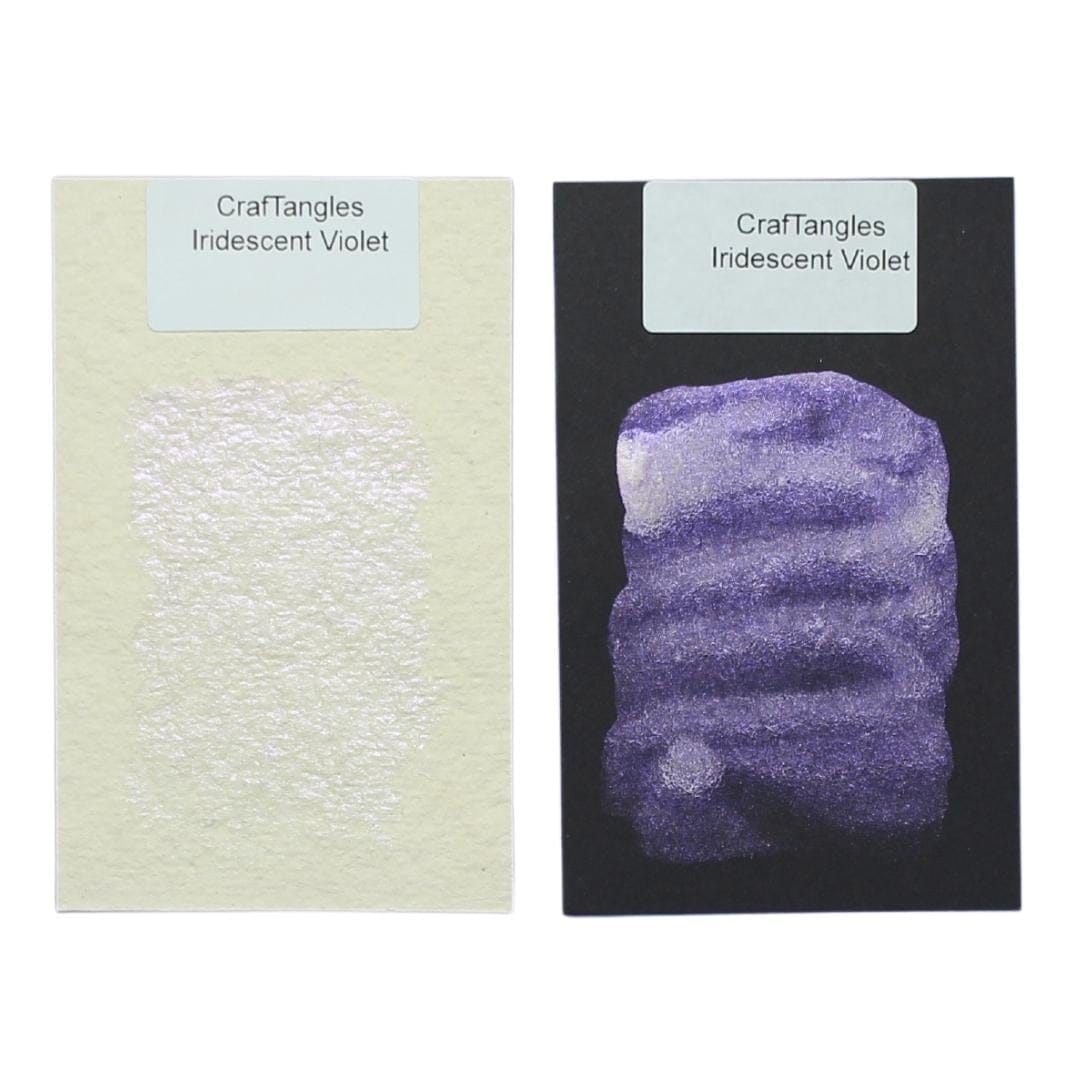 CrafTangles Watercolour Full Pans - Iridescent Violet - CTFPIV - CraftAdda