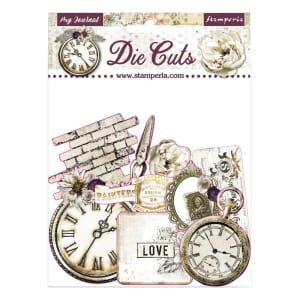 Stamperia Die-Cuts - Journal Romantic