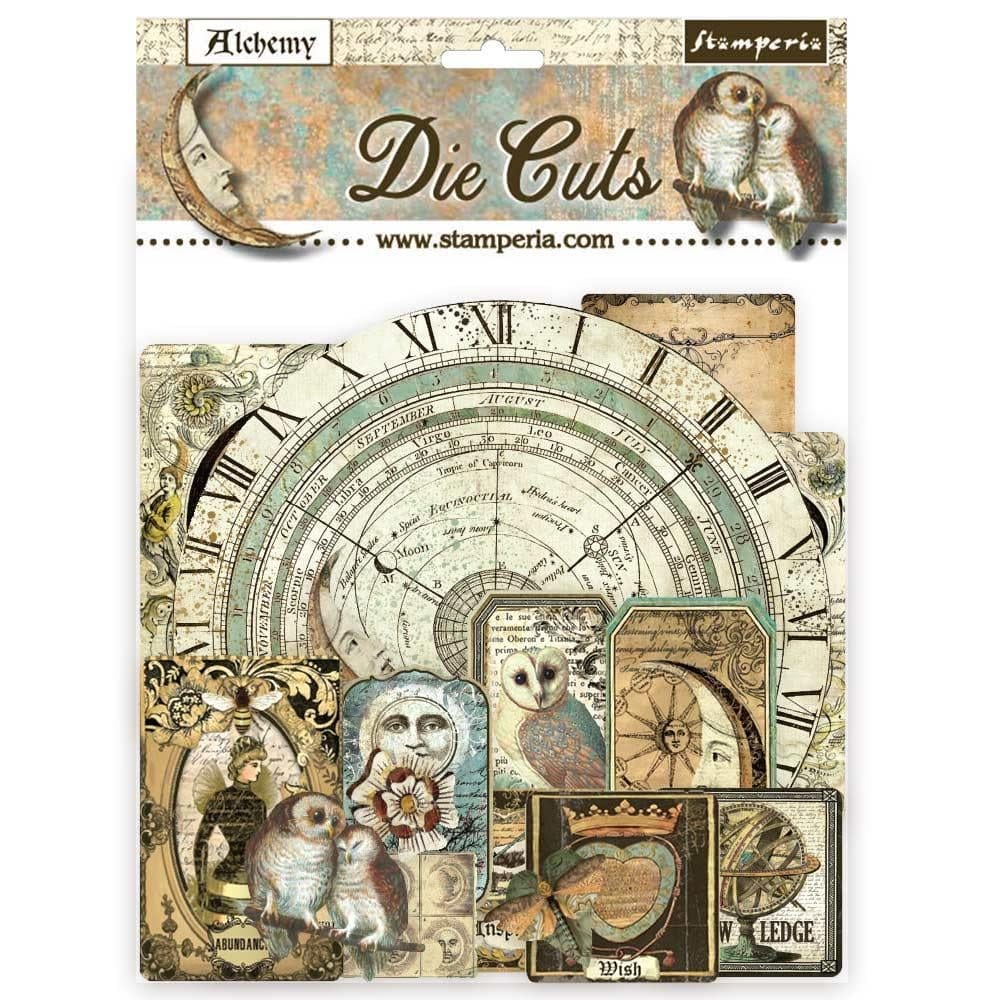 Stamperia Die-Cuts - Alchemy Stamperia Diecut DFLDC54 Stamperia Die-Cuts - Alchemy