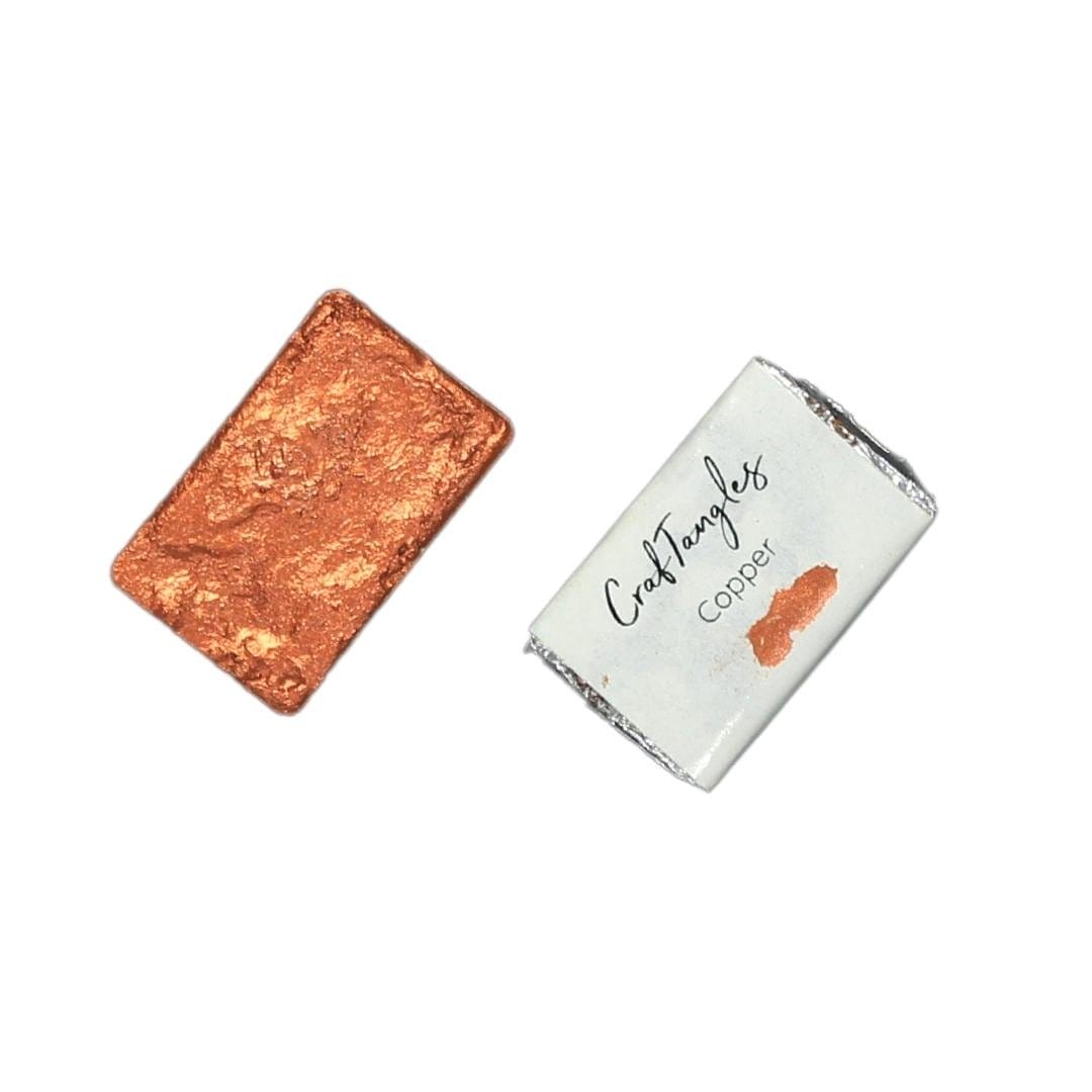 CrafTangles Watercolour Full Pans - Copper copper craftangles watercolour full pan CrafTangles Watercolour Full Pans - Copper