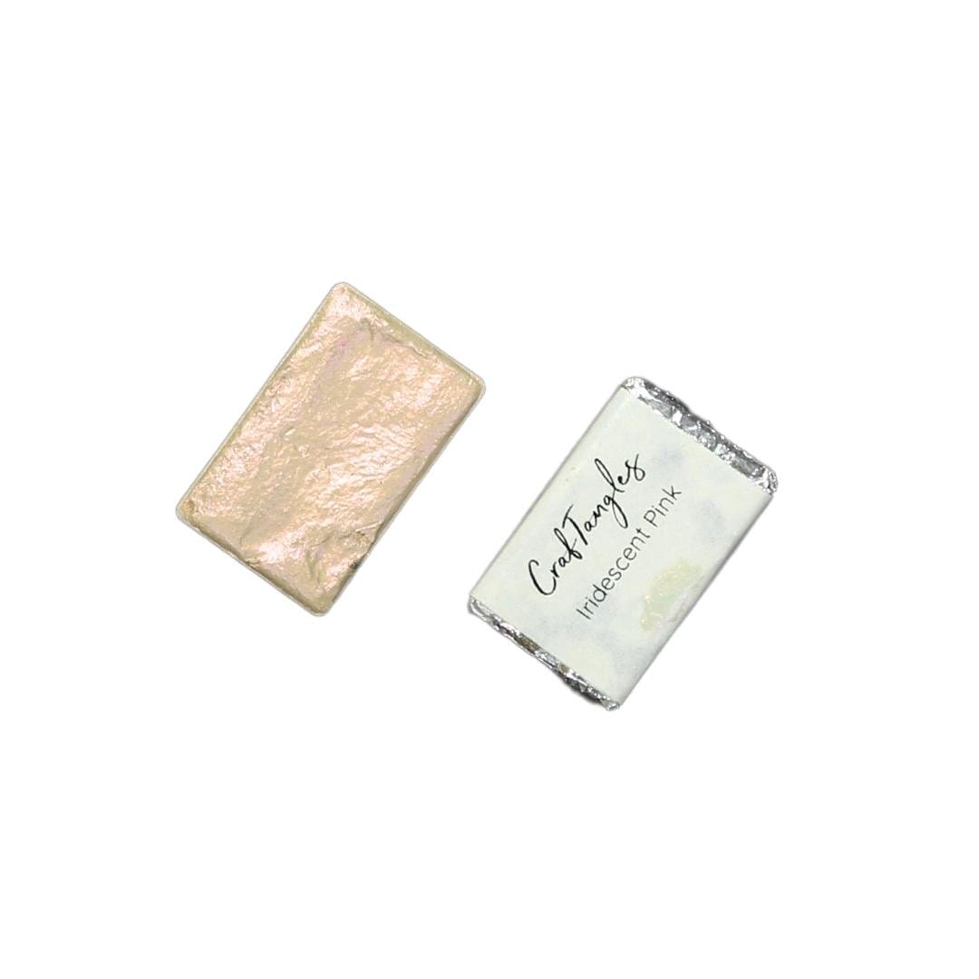 CrafTangles Watercolour Full Pans - Iridescent Pink iridescent pink craftangles watercolour full pan CrafTangles Watercolour Full Pans - Iridescent Pink