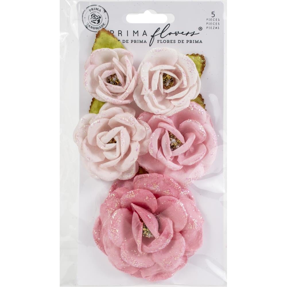 Prima Marketing Mulberry Paper Flowers - True Friends/With Love prima flowers 651046 Prima Marketing Mulberry Paper Flowers - True Friends/With Love