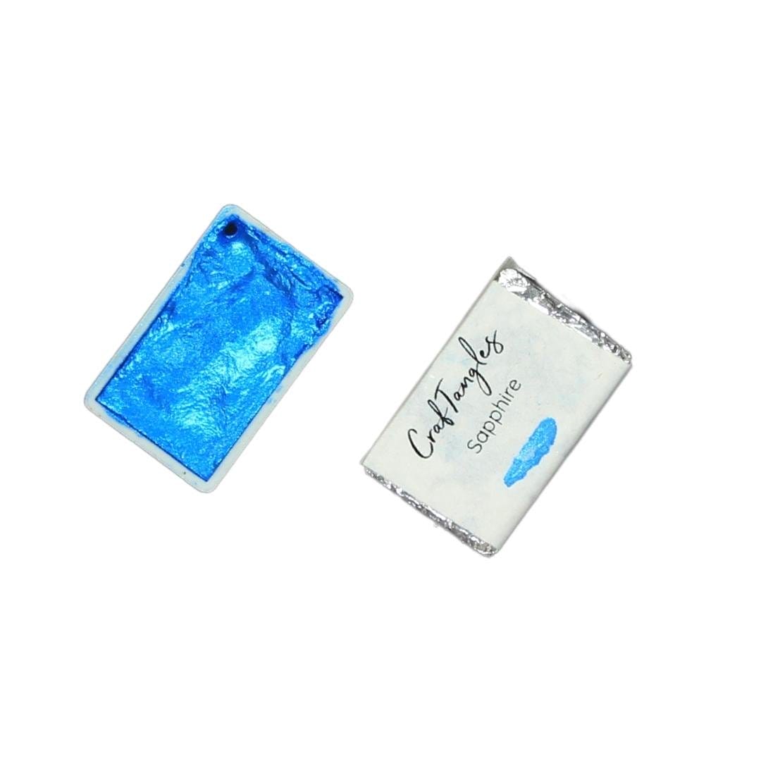 CrafTangles Watercolour Full Pans - Sapphire sapphire craftangles watercolour full pan CrafTangles Watercolour Full Pans - Sapphire