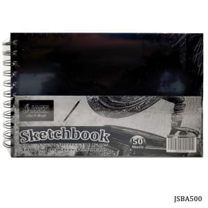 Jags wirebound A5 Sketchbook (50 Sheets) (JSBA500)
