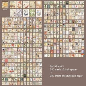 400pcs_journal_ephmera_Design2_Bennets_Manor