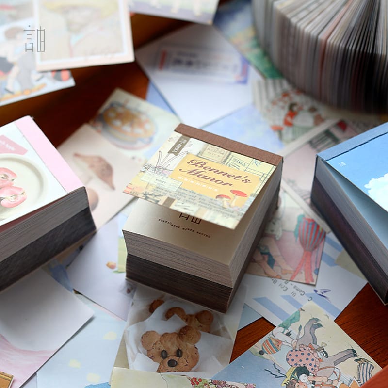 Journal Ephemera Pack (400 pcs) - Bennets Manor 400pcs journal ephmera Design2 Bennets Manor 1 Journal Ephemera Pack (400 pcs) - Bennets Manor