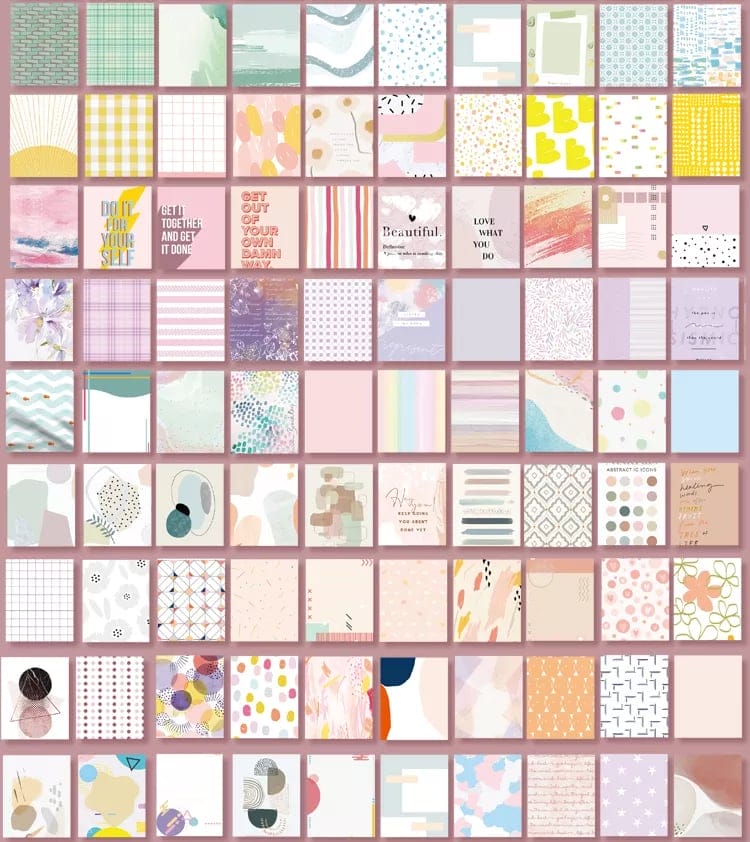 Journal Ephemera Pack (400 pcs) - Design 3 (YXSCZ081) 400pcs journal ephmera YXSCZ081 3 400pcs_journal_ephmera_YXSCZ081_3
