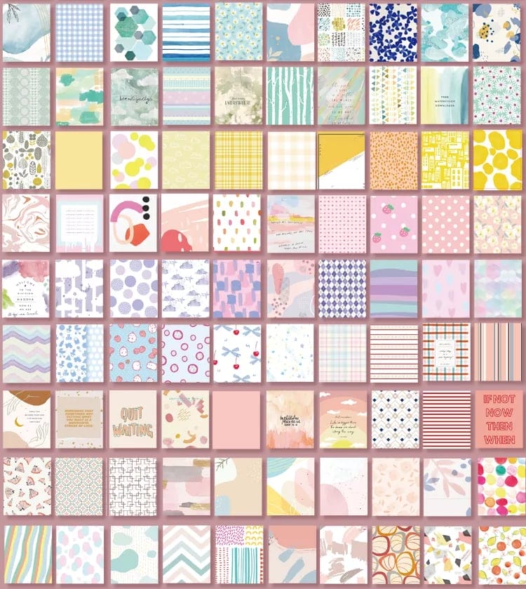 Journal Ephemera Pack (400 pcs) - Design 3 (YXSCZ081) 400pcs journal ephmera YXSCZ081 4 400pcs_journal_ephmera_YXSCZ081_4