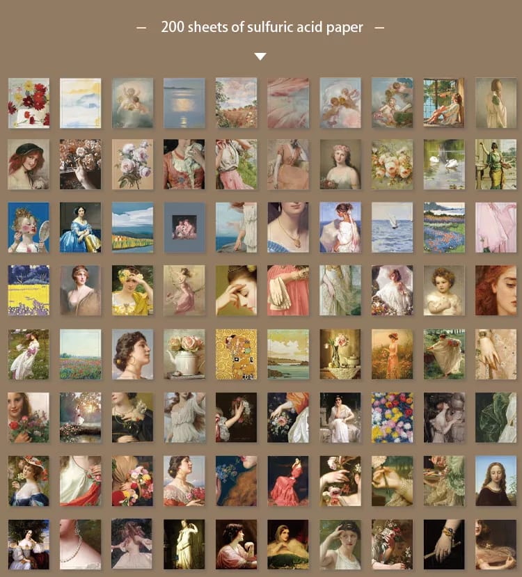 Journal Ephemera Pack (400 pcs) - Design 2 ( YXSCZ150) 400pcs journal ephmera YXSCZ082 2 400pcs_journal_ephmera_YXSCZ082_2