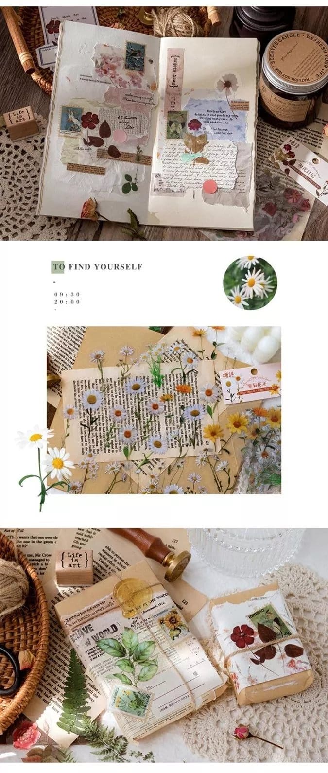 40pcs_Flower_Stickers_Red_Flowers_2