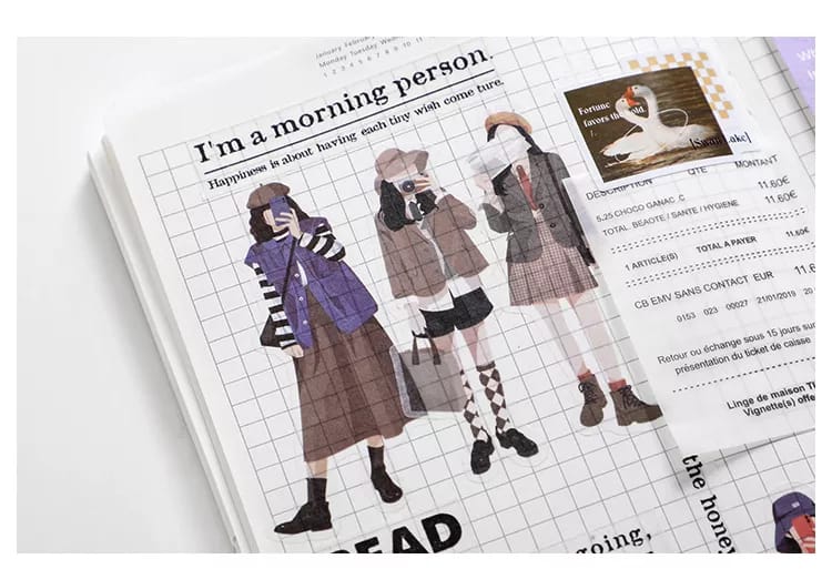 40pcs_people_journal_Sticker_epehemera_1