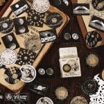 Journal Ephemera Stickers - Moon (46 pcs)