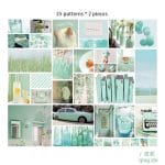 Journal Ephemera Stickers (70 pcs) - Pastel Blues