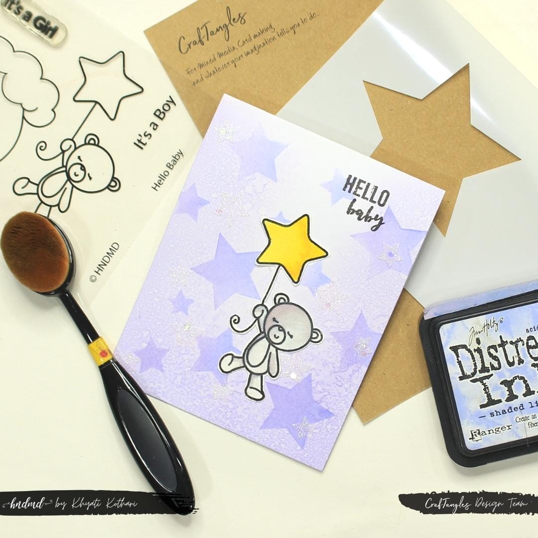 CrafTangles Stencil Masks - Stars (Masking Stencils - Set of 6 stencils) CrafTangles Masking Stencil Stars 1 CrafTangles_Masking_Stencil_Stars_1