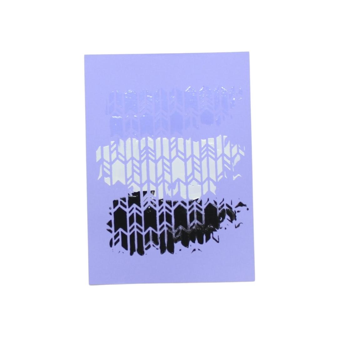 CrafTangles Texture Paste - White (250 ml) CrafTangles_Texture_Paste_Combo_Clear_Black_White_2