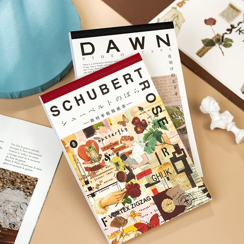 Journalling Sticker book with Elements (50 Sheets) - Dawn Dawn Schubert Journal Pages Journalling Sticker book with Elements (50 Sheets) - Dawn