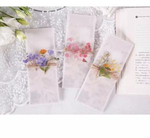 Flower_Clear_stickers_40pcs_1