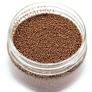 Micro Mini Pearl Beads - Copper