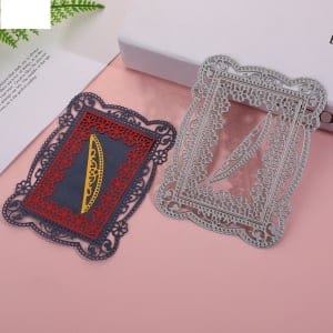 Steel Dies - Ornate Rectangle Frame and Border (Set of 3 dies)