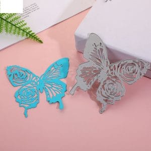 Steel Cutting Dies - Large Floral Butterfly