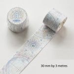 Washi Holographic Sticker Roll - Alchemy (30mm by 3 metres)