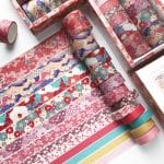 Washi Tapes Box (Set of 12 tapes) - Zephyr Cherry