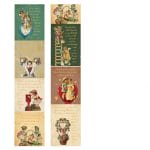 Washi Sticker Roll - Vintage Loveletters (40mm by 3 metres)