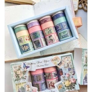 Washi Tapes Box (Set of 20 tapes) – Memory Post Office (XM-JD2622A)