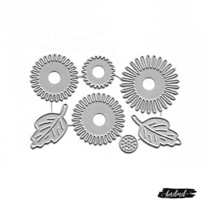 Steel Cutting Dies - Flower making dies (Set of 7 dies)