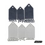 Steel Dies - Christmas Tags (Set of 3 dies)