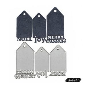 Steel Dies - Christmas Tags (Set of 3 dies)