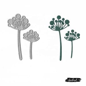 Steel Cutting Dies - Flower dies (XY424) (Set of 2 dies)