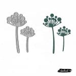 Steel Cutting Dies - Flower dies (LCXY424) (Set of 2 dies)