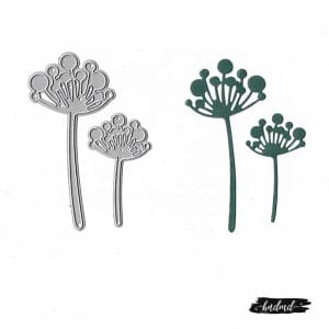 Steel Cutting Dies - Flower dies (XY424) (Set of 2 dies)